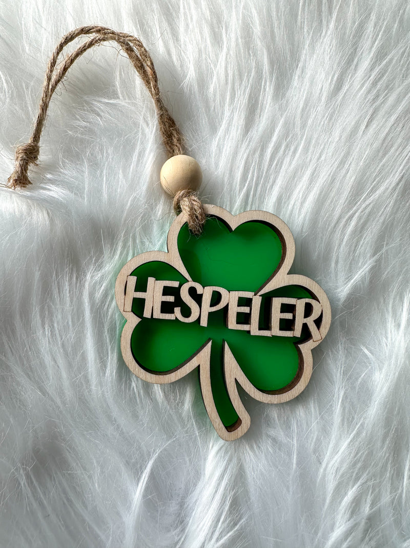HESPELER SHAMROCK ORNAMENT
