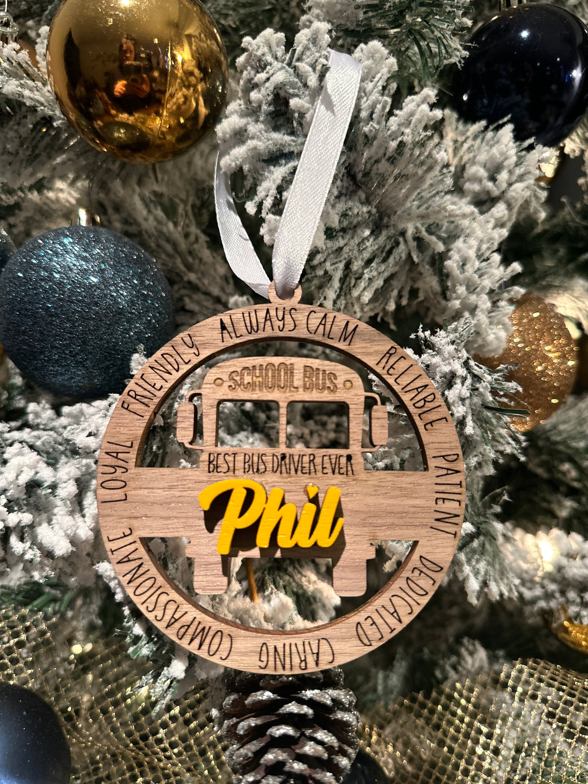 BUS DRIVER ORNAMENT
