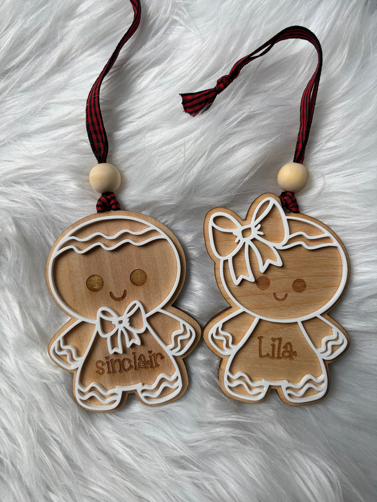 PERSONALIZED GINGERBREAD ORNAMENT