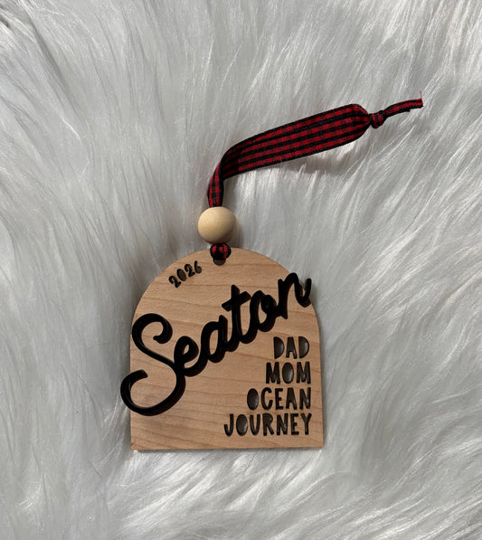 FAMILY NAME ORNAMENT