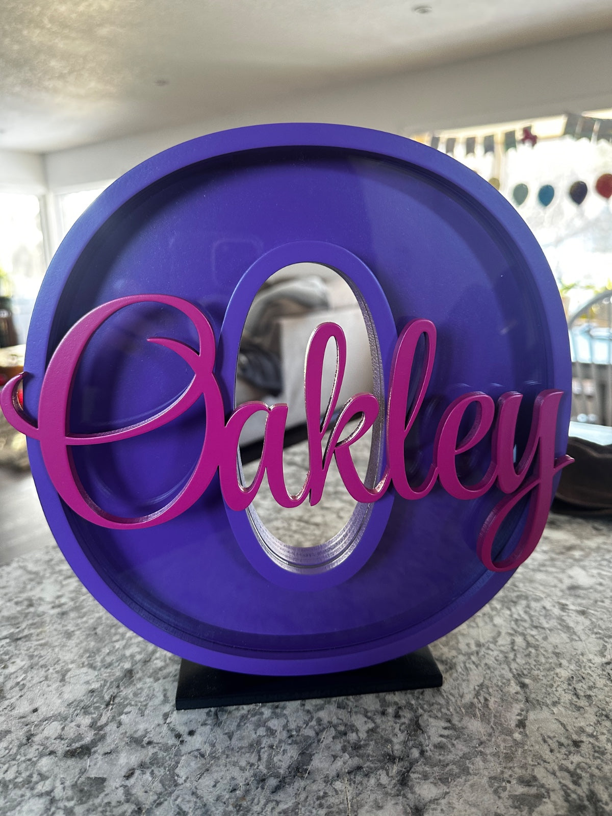 PERSONALIZED LETTER MONEY BANKS: WOODEN INITIAL COIN BANK WITH NAME 10” Tall