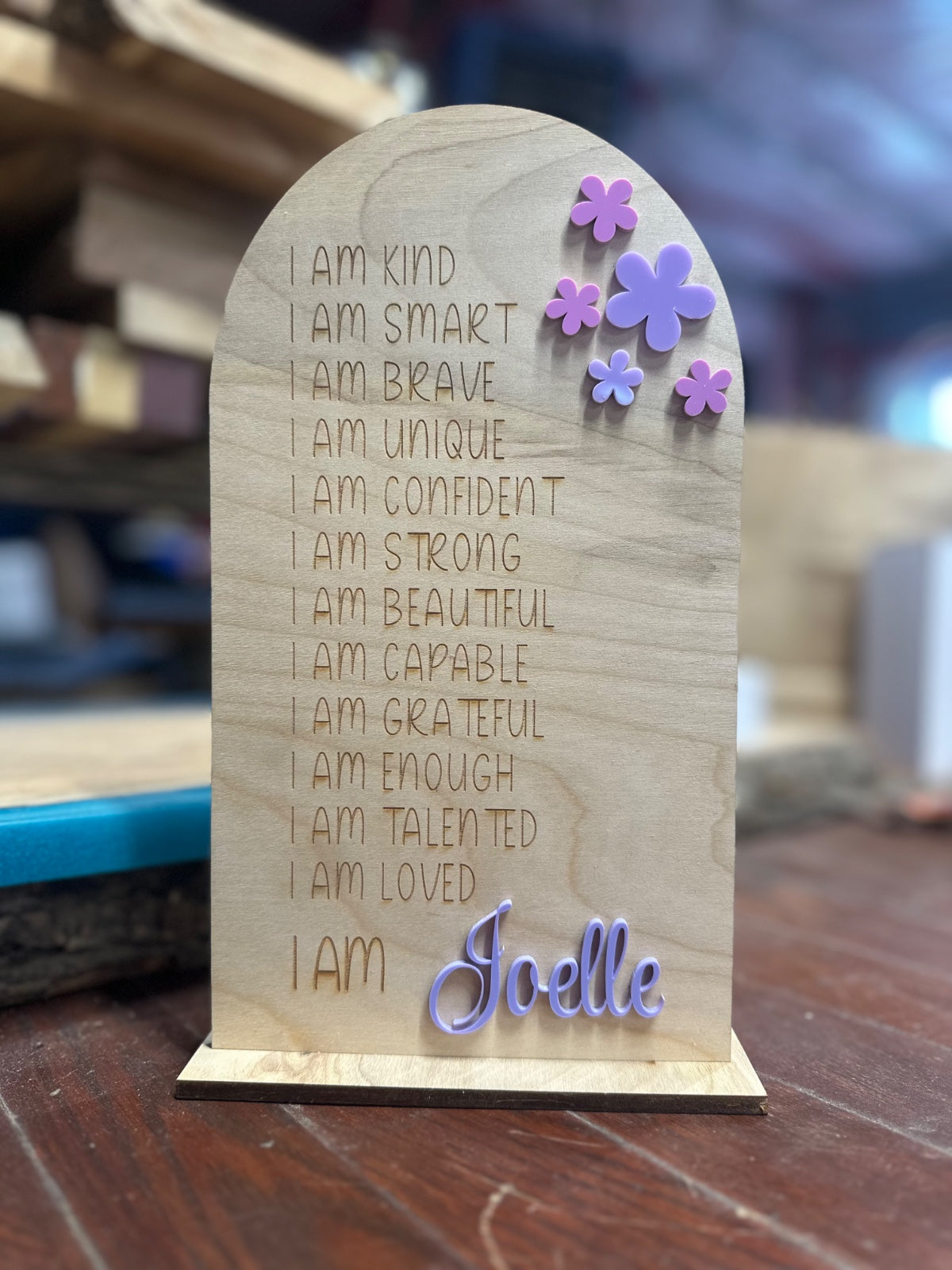 PERSONALIZED AFFIRMATION BOARDS
